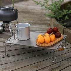 Aluminum Folding Water Cup Coffee Mug Outdoor Travel