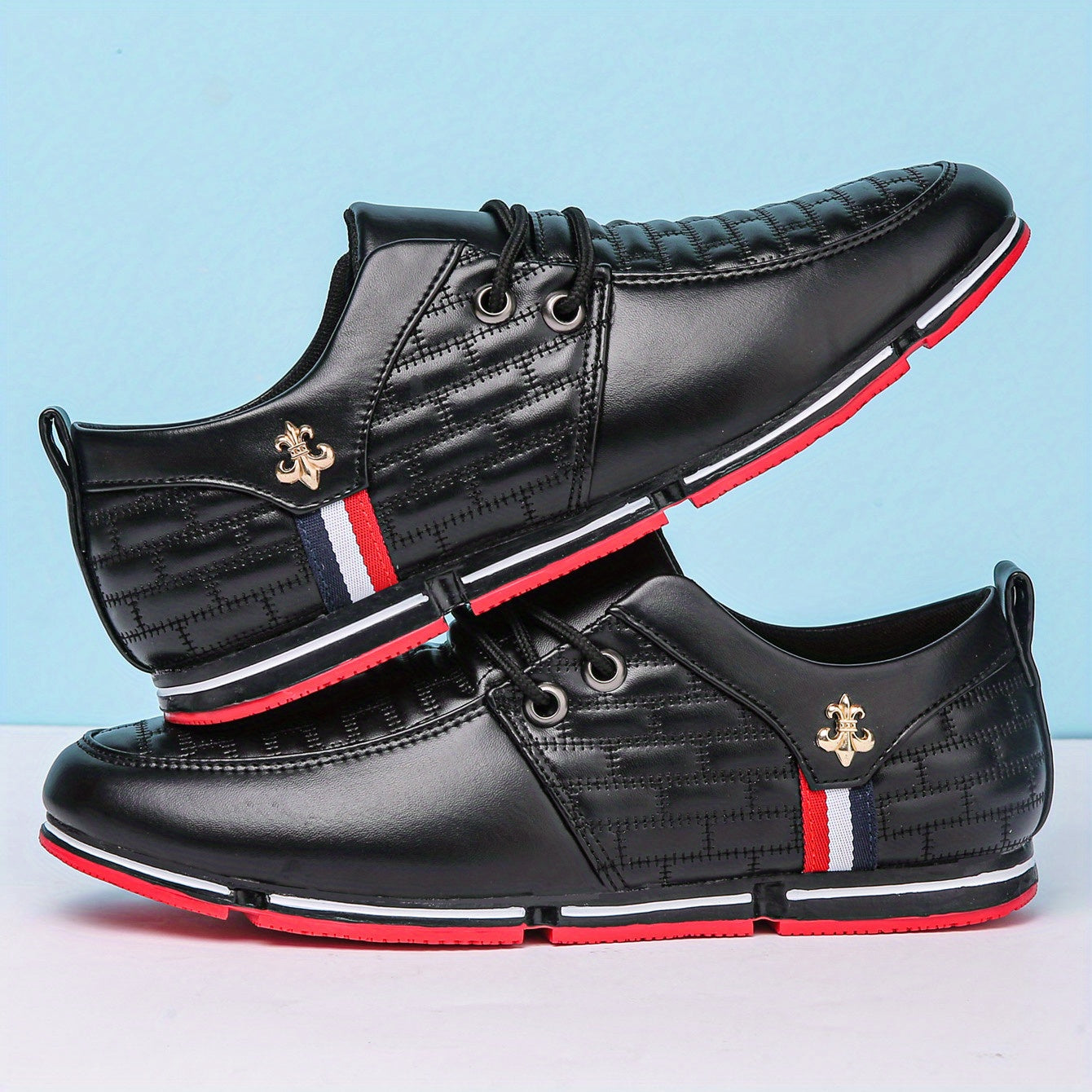 Men's Slip On Dress Shoes Lightweight Non Slip Formal Shoes for Wedding