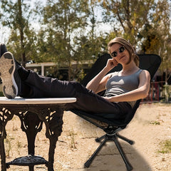 Portable Rotating Chair for Camping Hiking Fishing
