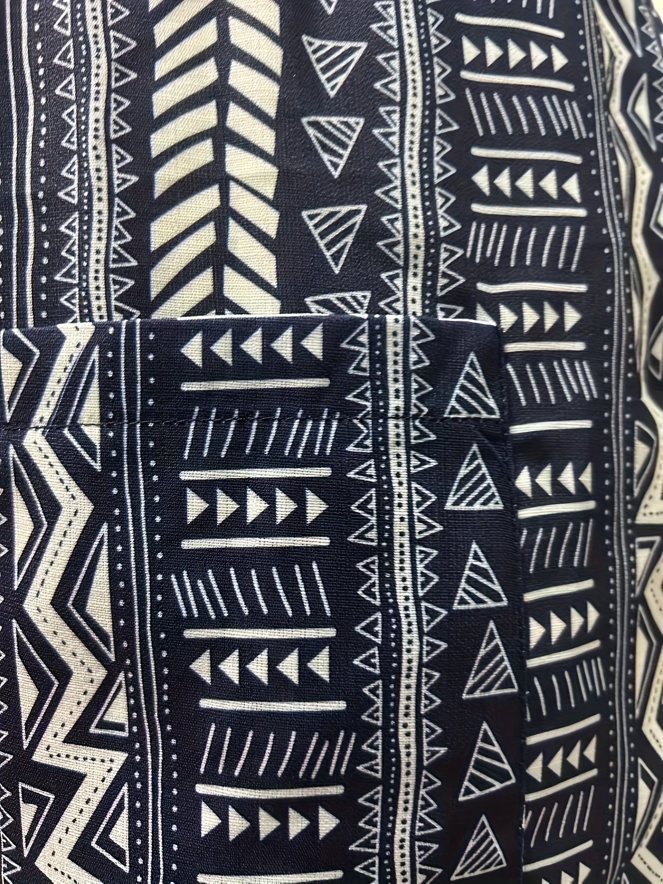  Boho Pants Women's Plus Geometric Print Joggers