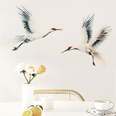 Animal Vinyl Decals Crane Wall Stickers