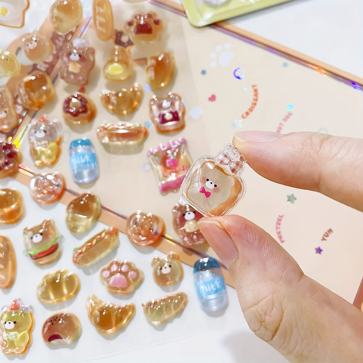 3D Cartoon Stickers for Phones Computers Tablets