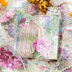 36pcs Flower Garden Series Journal Diary Decoration for Students