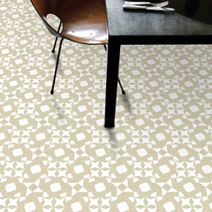 Moroccan Yellow Mosaic Tile Look Peel and Stick Floor Tile Set