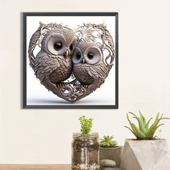 Love Owl 5D Diamond Painting Set DIY Home Decoration Gift