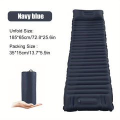 Ultralight Outdoor Inflatable Mattress with Pillow