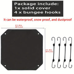 600D Heavy Weight Outdoor AC Cover for Central Air Conditioning