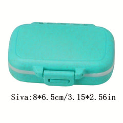 3 Grids Pill Packing Box Jewelry Storage Case & Tablet Container