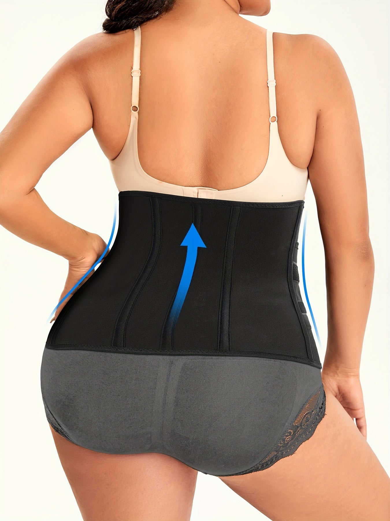  Zipper Waist Trainer Tummy Control Shaper