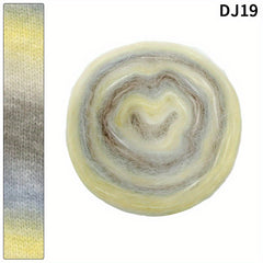Gradient Spray Wool Thread for Scarves Hats Clothing