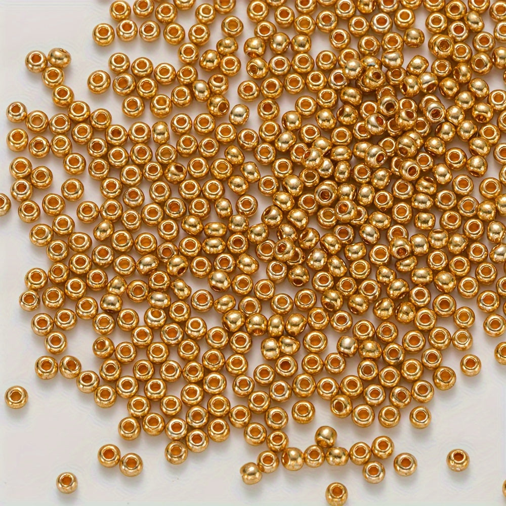 500pcs 2.0mm Ancient Style Glass Beads for Jewelry Making