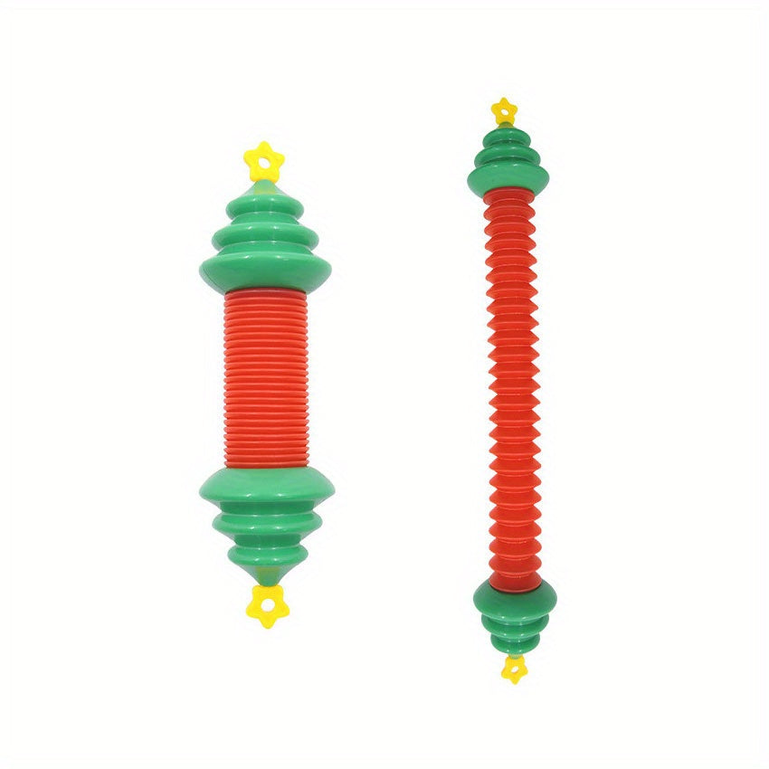 Christmas Mini Pop Tubes Sensory Toys for Kids, Boys, Girls - Stocking Stuffers