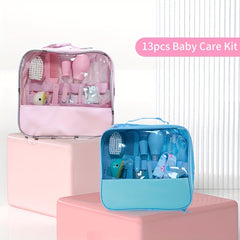 13pcs Healthcare & Grooming Kit Set Portable Safety Care Nasal Cleaner & Tongue