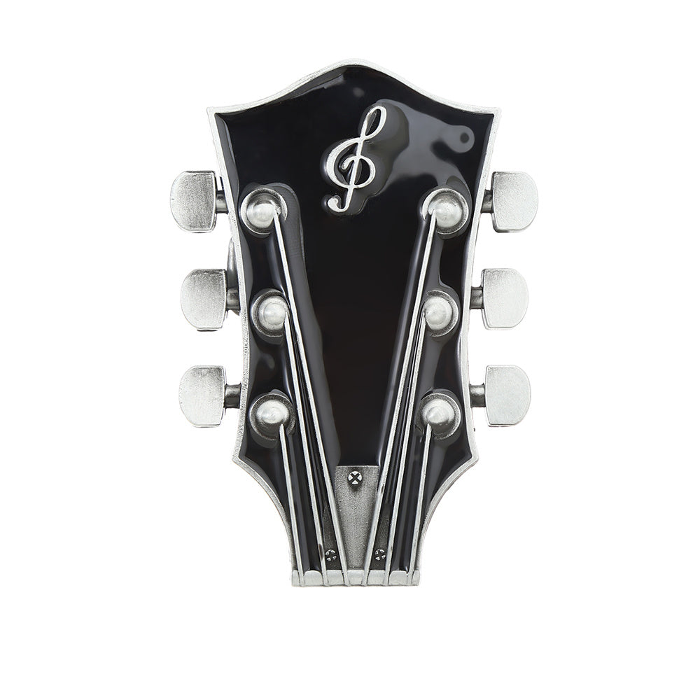 Guitar Music Headstock Belt Buckle For Men