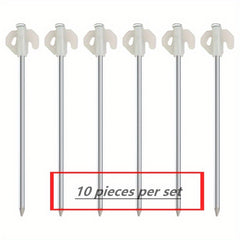 Fluorescent Tent Stakes Durable Ground Nails for Camping