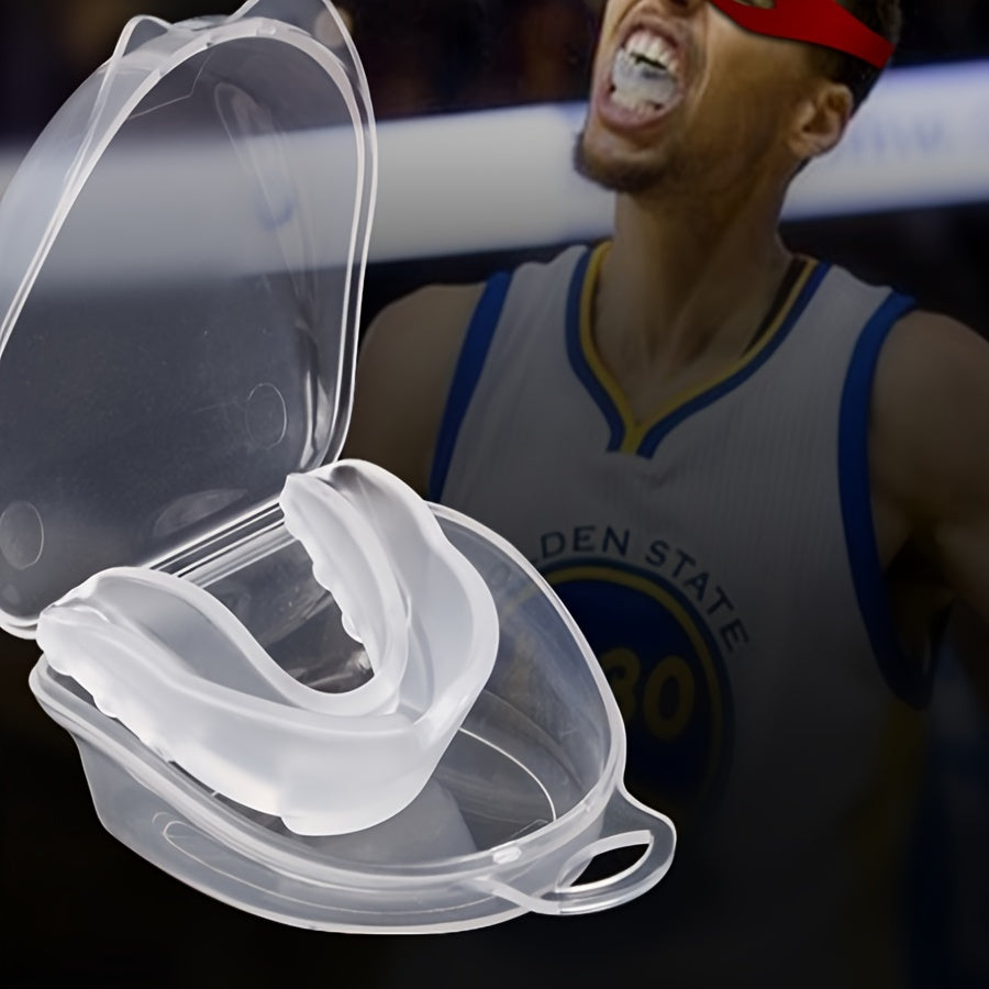 Silicone Mouthguard for Sports Sanda Rugby Boxing Braces Mouth Guard