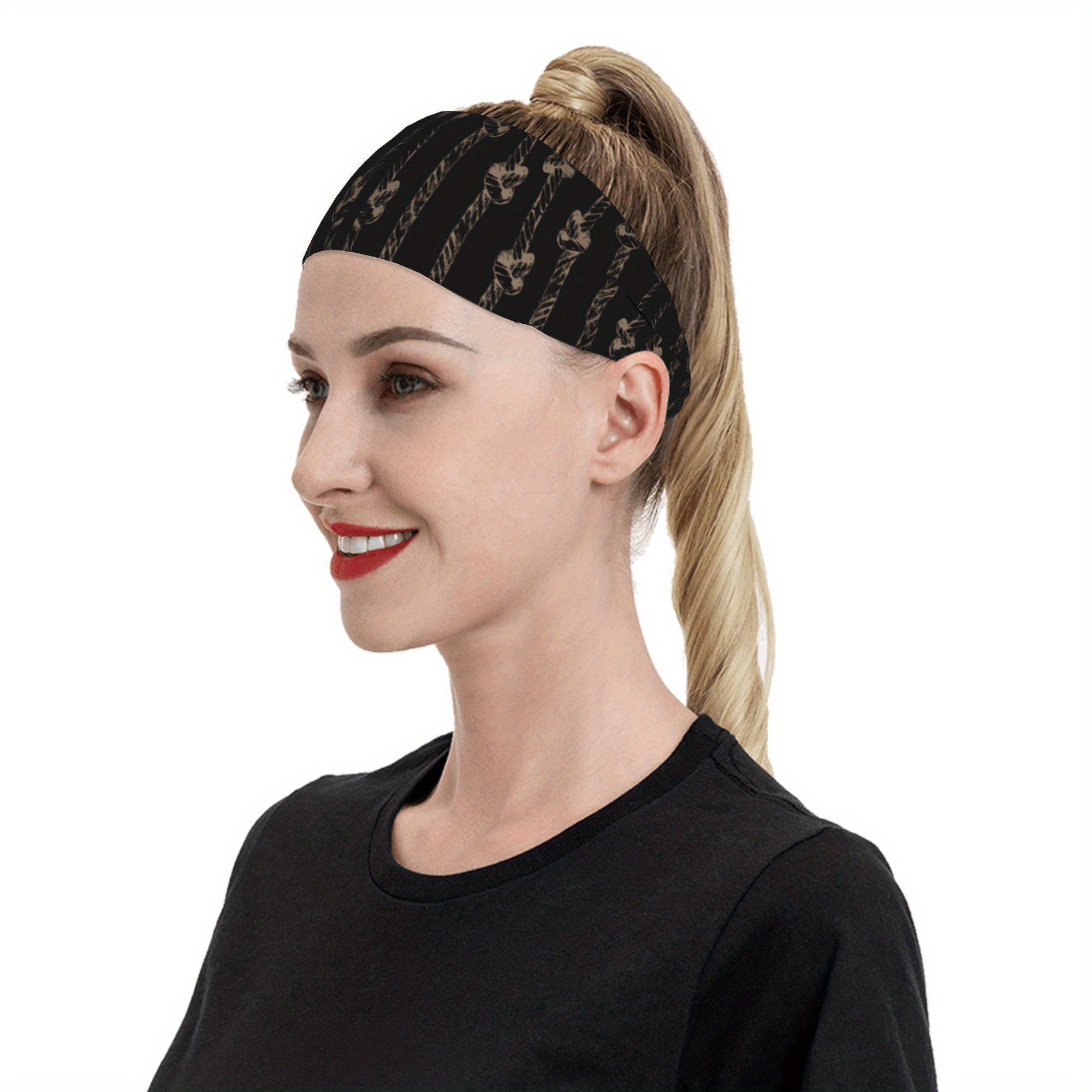 Men's Soft Non Slip Headband Breathable for Gym Running Casual Attire Gift