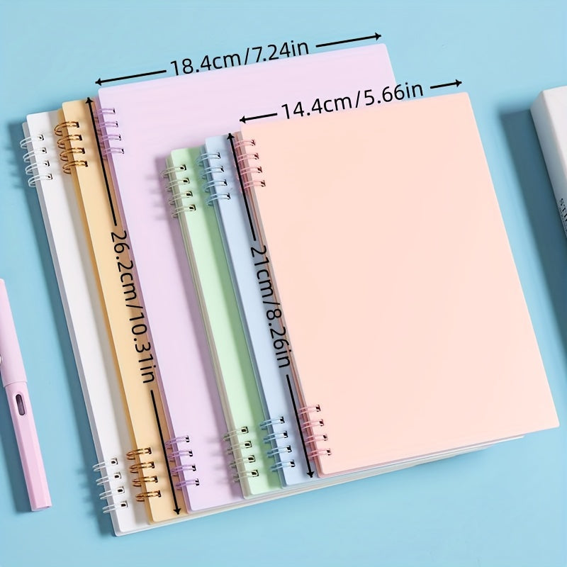 Morandi A5B5 Coil Book 160 Pages 80G Horizontal Line Office Learning Notepad