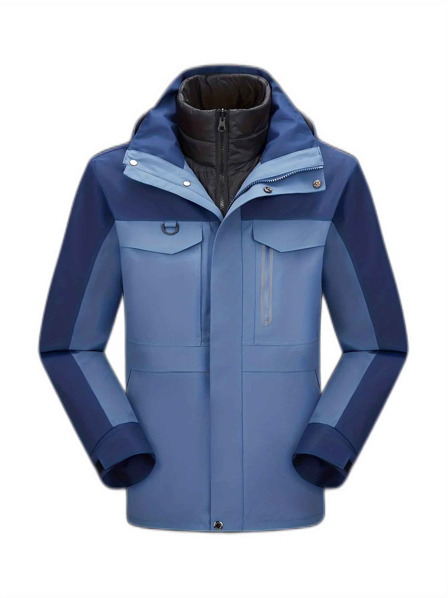 Men's 3 in 1 Duck Down Jacket Windbreaker