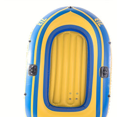 2-Person Inflatable Rubber Boat for Fishing - Thickened Raft