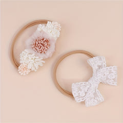 2 Pcs Baby Headbands Hairbands Elastics Hair Accessories For Baby Girls Newborn