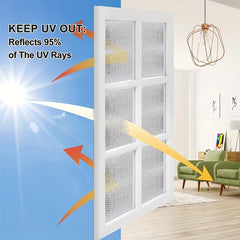 Double Layer Reflective Bubble Insulation Board - Window Insulation