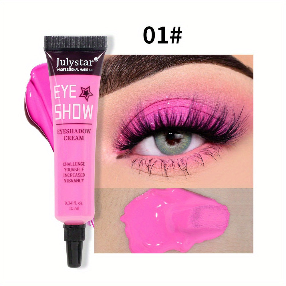 6 Colors Eyeshadow Cream Waterproof Long Lasting Liquid Eyeshadow