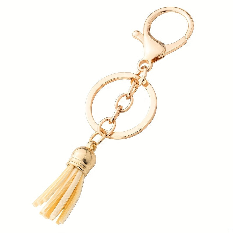 Metal Tassel Hanging Ear Pendant Bag Ornament for Men Women
