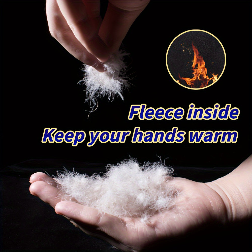 Winter Fleece Lined Waterproof Touch Screen Gloves