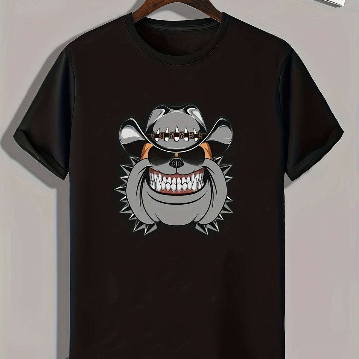 Funny Cartoon Print Men's Graphic T-shirt Casual Comfy Tees For Summer