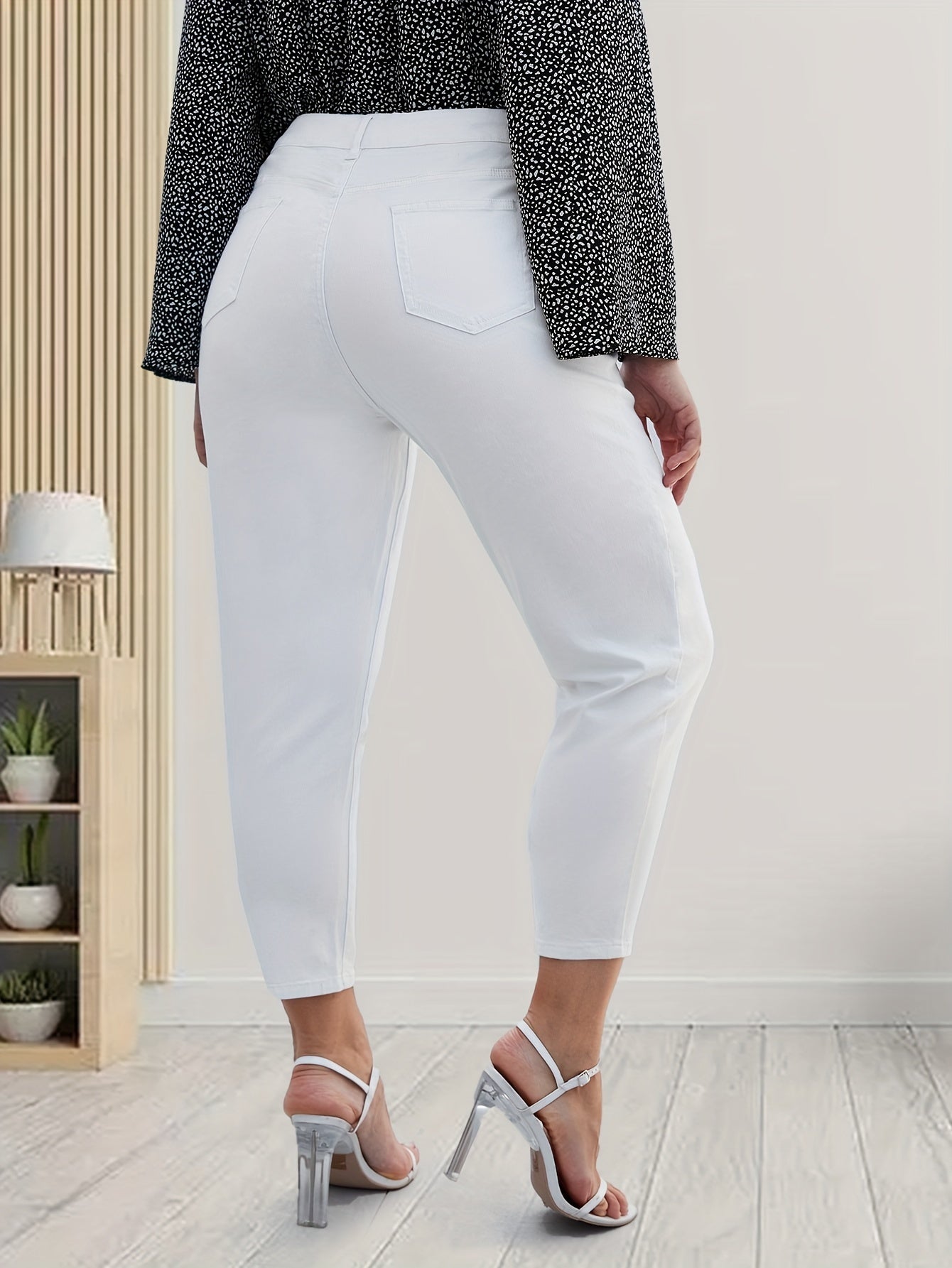  High Rise Skinny Jeans