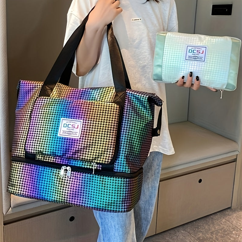Waterproof Foldable Handheld Bag - Gym and Travel Luggage