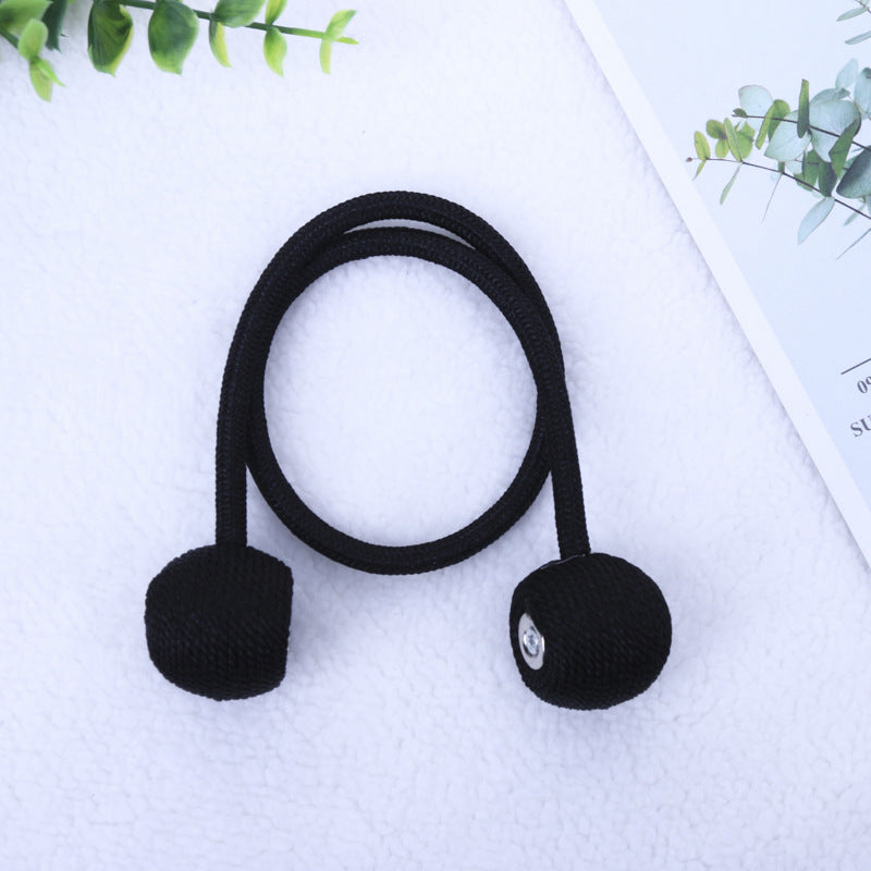 2pcs Magnetic Ball Curtain Tiebacks Holdbacks Clips Hook Holder Home Decor