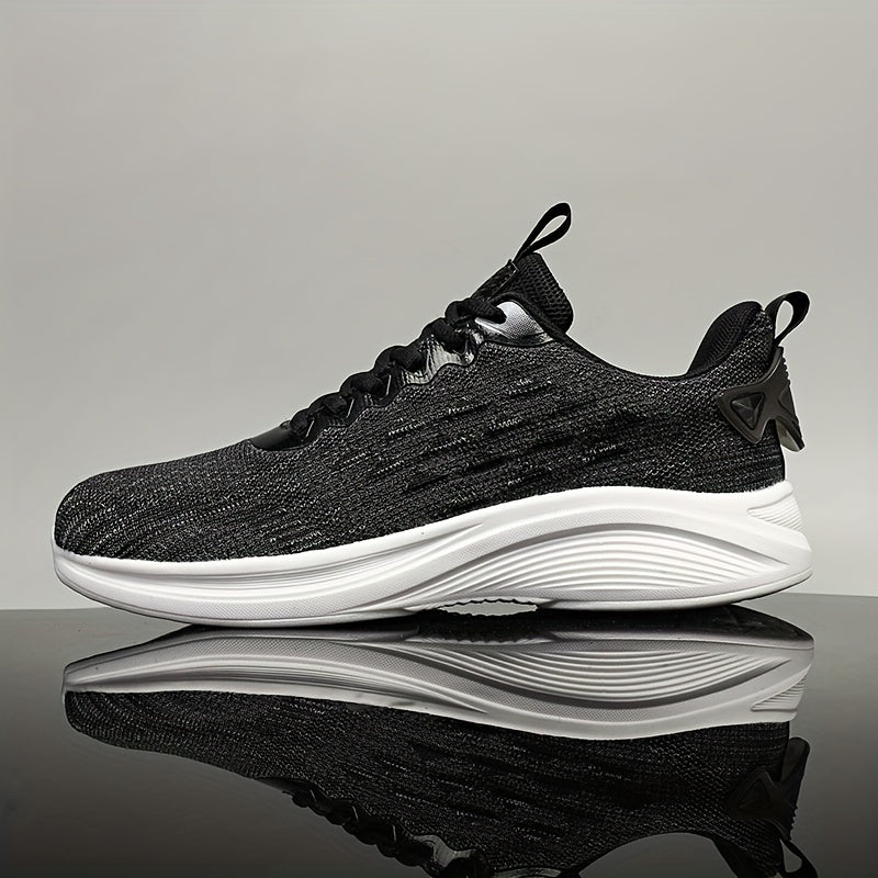 Breathable Lace-Up Sneakers Lightweight Running Shoes