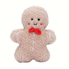 Gingerbread Man Plush Toy Soft Stuffed Doll Decor