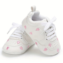 Baby Girls Lightweight Non Slip Sneakers for Indoor Outdoor Walking