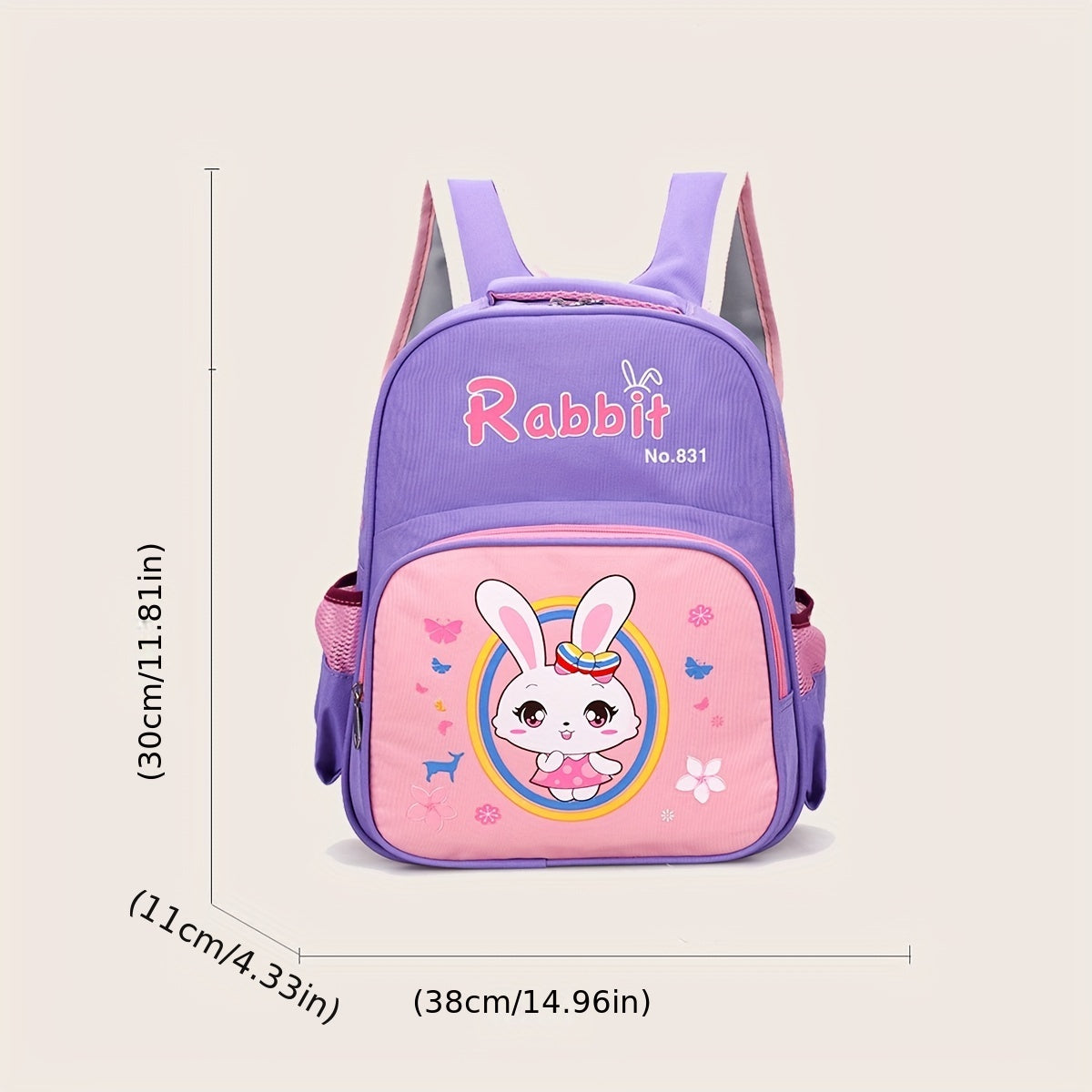 Cartoon Dinosaur Rabbit Schoolbag Lightweight Kindergarten Backpack