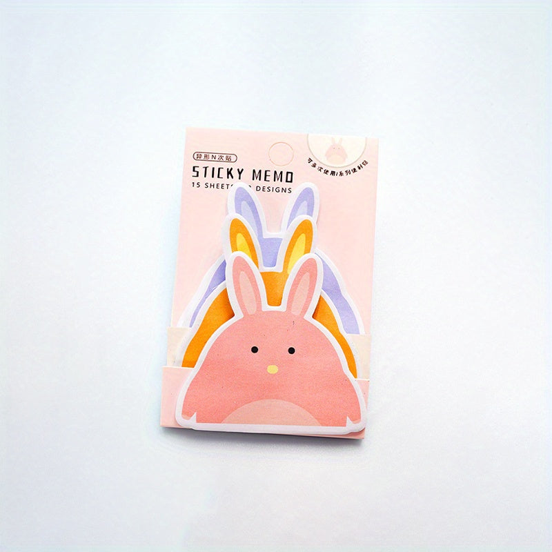 Cartoon Animal Pattern Sticker Office Label Memo