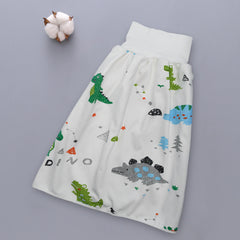 Waterproof Cloth Diaper Skirt for Boys & Girls 0-4 Years