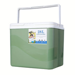 Outdoor Insulated Cooler Box, Non Electric, Ice Bucket, Car Food Dispenser