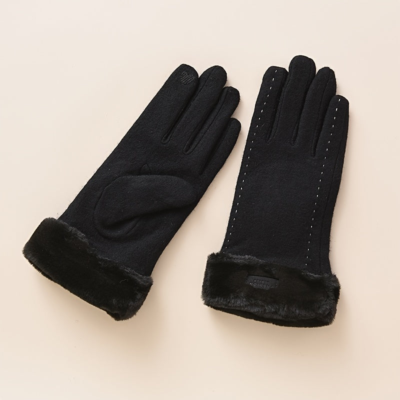 Stylish Windproof Winter Gloves for Women