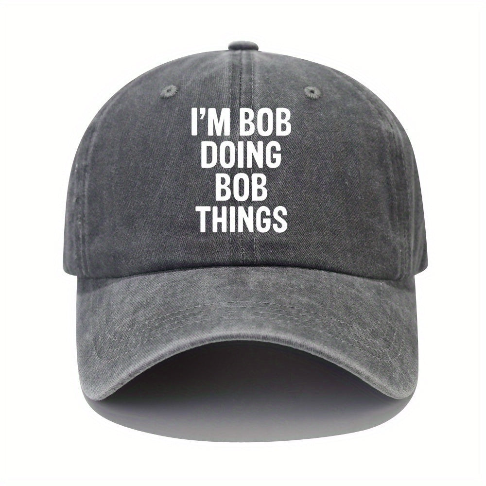 Bob Doing Bob Things Baseball Cap