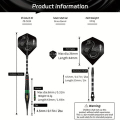 CyeeLife Soft Darts Set with Plastic Tip for Electronic Dartboard