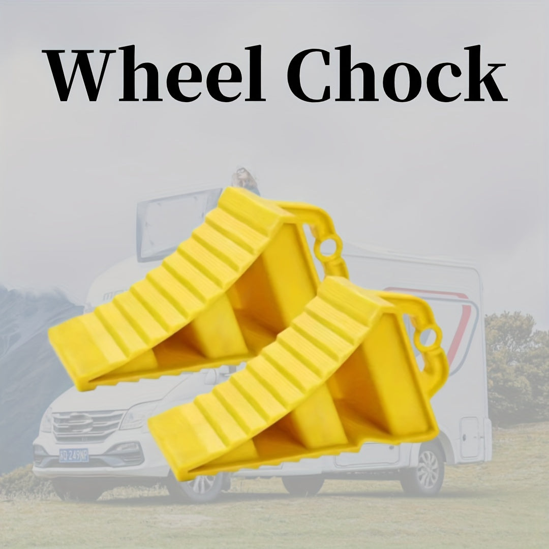 4pcs Wheel Chocks for RV Camper Trailer Truck Car ATV