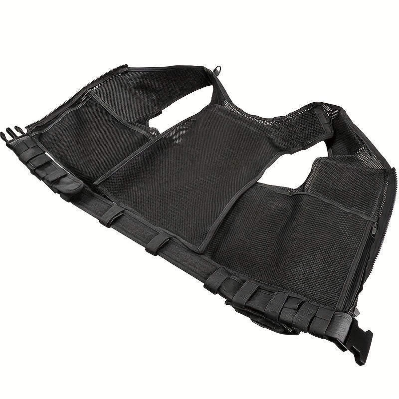 Outdoor Camouflage Tactical Vest - Breathable & Adjustable for Combat Games