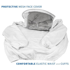 Professional Large Beekeeping Suit Half Body Bee Proof Suit