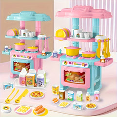 Mini Kitchen Toy Set for Role Play Pretend Play Toys