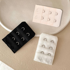 5pcs 2 Hooks Bra Strap Extenders Adjustable Band Buckle Women's Lingerie