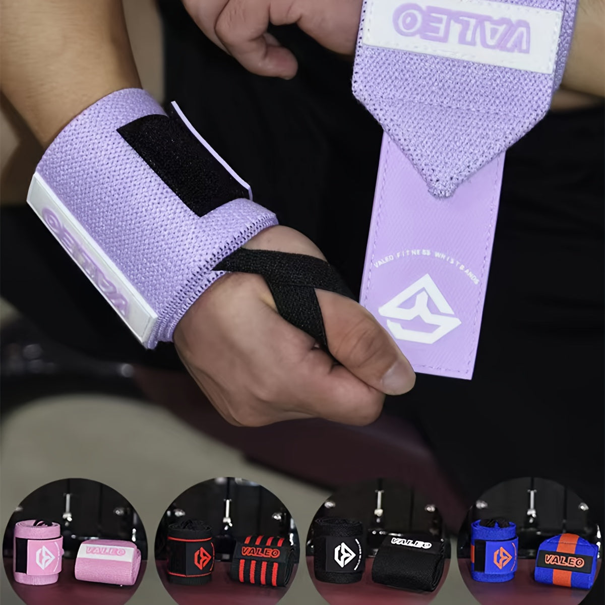 Fitness Wrist Guard For Squat Hard Pull & Strength Training Gym Sports