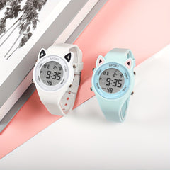 Cat Ears LED Watch for Kids
